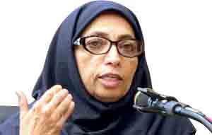 حمیده چوبک سرپرست گروه کاوش قلعه الموت